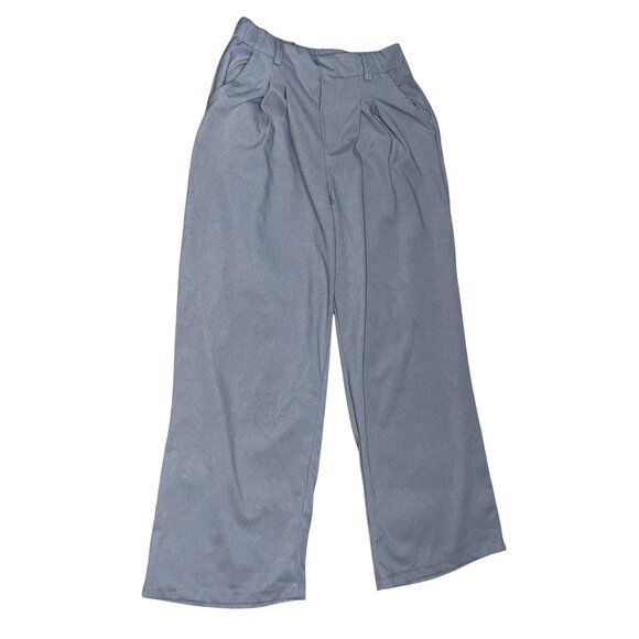 Halara High Waisted Plicated Side Pocket Wide Leg Waffle Pants Sz Small Womens G - Picture 3 of 10